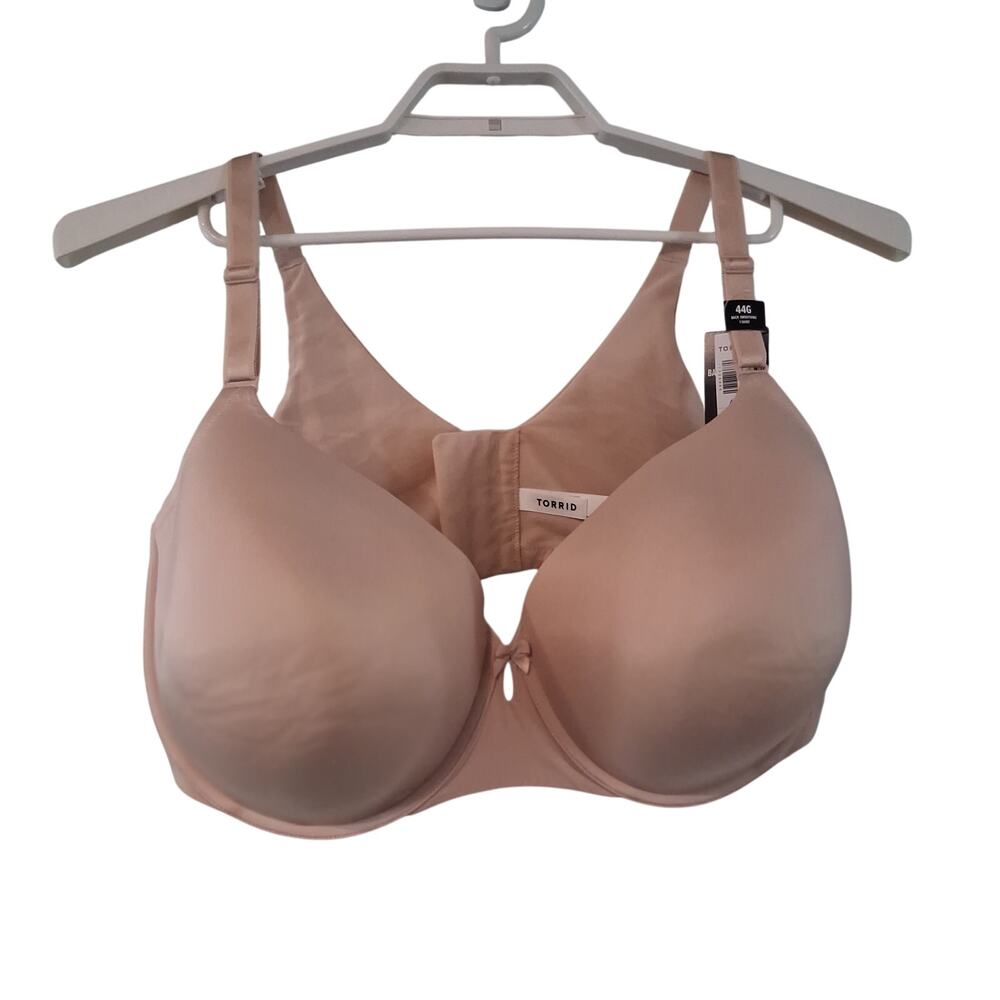 Torrid nwt bra womens 44G 44 G 360 smoothing tshirt nude